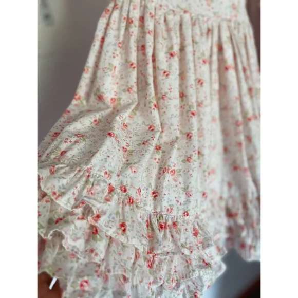 4T • Laura Ashley London Ruffled Floral Dress